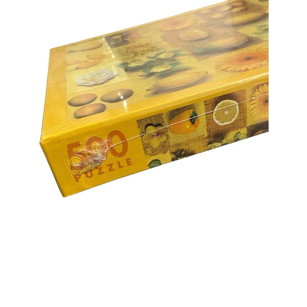 Heye Andrea Tilk Collection Yellow 500 Piece Puzzle Sealed 2004